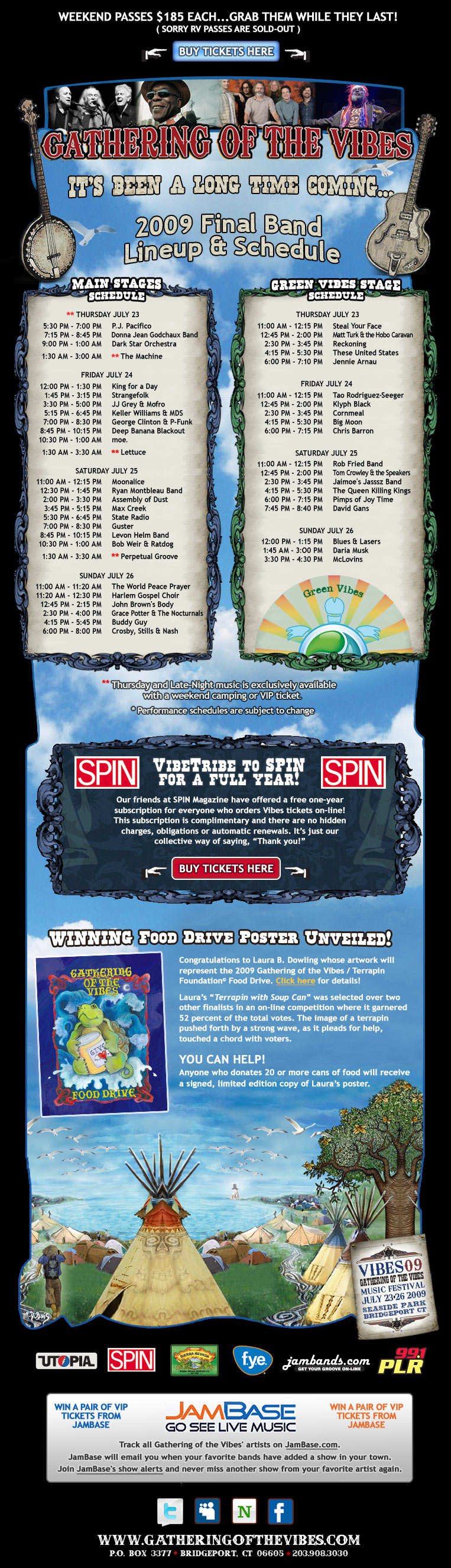Live Webcast Artist Announcement and Broadcast... this Thursday at 8pm!