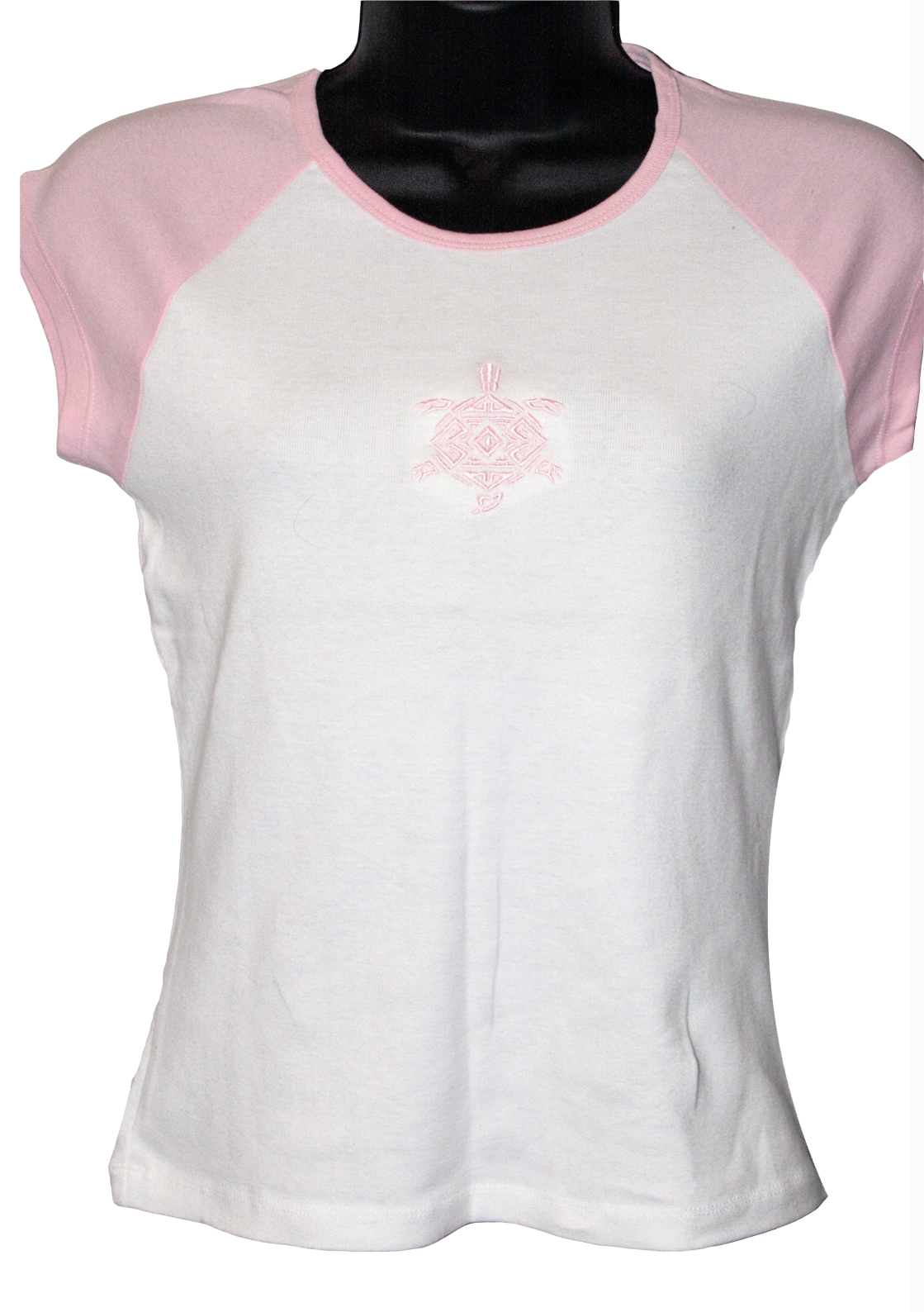 Women's Pink Baseball T-Shirt | Gathering the Vibes Music Festival